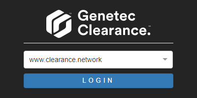 The host selector showing a selected host.
